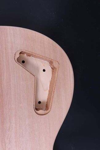 1set guitar kit Guitar neck 22fret 24.75inch Guitar Body Mahogany Maple Cap Dot inlay set in DIY in Saudi Arabia