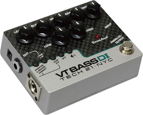 Briskdrop Tech 21 SansAmp Character Series VT Bass DI Bundle with 2 Instrument Cables and Tuner in Saudi Arabia