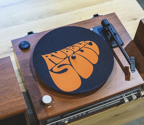 Crosley AC1016A-AP Turntable Slip Mat, The Beatles Apple in Saudi Arabia