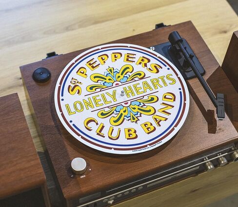 Crosley AC1016A-AP Turntable Slip Mat, The Beatles Apple in Saudi Arabia