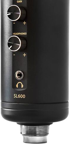 Editors Keys USB SL600 Microphone for Professional Studio Quality Audio for Sound Recording, Includes Shock Mount, Cable & Padded Storage Case in Saudi Arabia