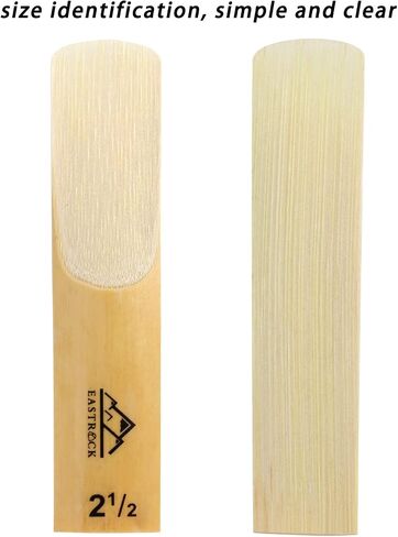 EastRock Saxophone Reeds 2.0/2.5/3.0 for Alto Saxophone Strength 2.5-10 Pack in Saudi Arabia