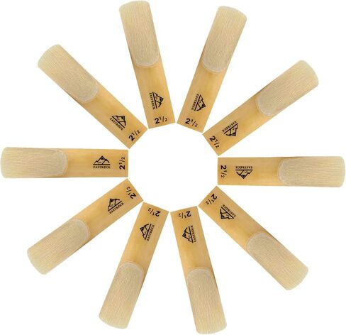 EastRock Saxophone Reeds 2.0/2.5/3.0 for Alto Saxophone Strength 2.5-10 Pack in Saudi Arabia