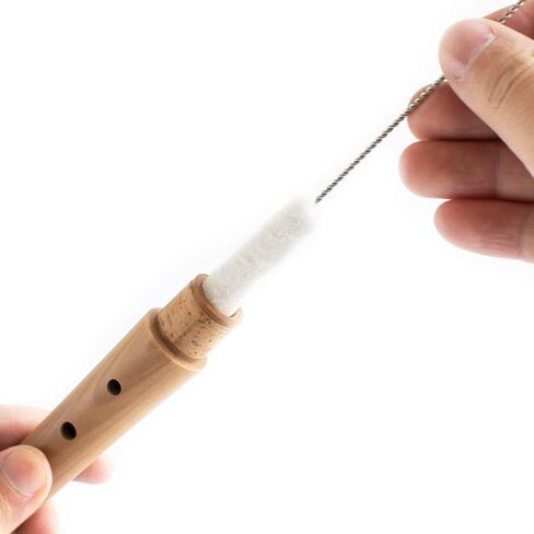 MUSICUBE Soprano Recorder Instrument for Kids Adults Baroque Maple Wood Recorder with Clean Kit and Storage Bag Musical Instrument Kit Beginner and Students Friendly in Saudi Arabia