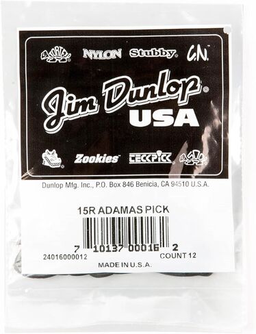 Jim Dunlop 15R Adamas Picks -- 12 picks in Saudi Arabia