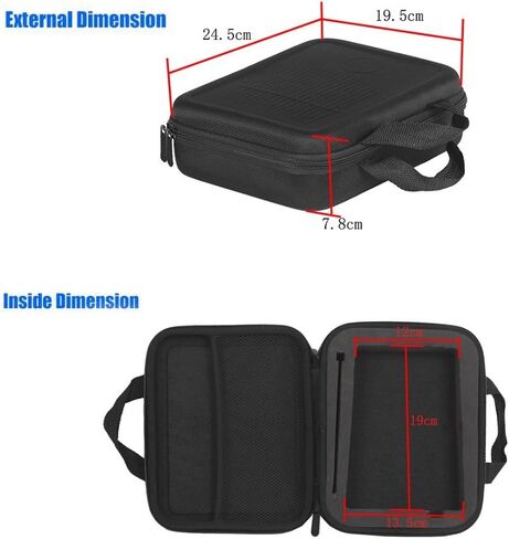 حقيبة بيانو بإبهام 17 كي Kalimba من Mowind مقاومة للماء مع قفازات للتنظيف كارك، قماش أسود in Kuwait