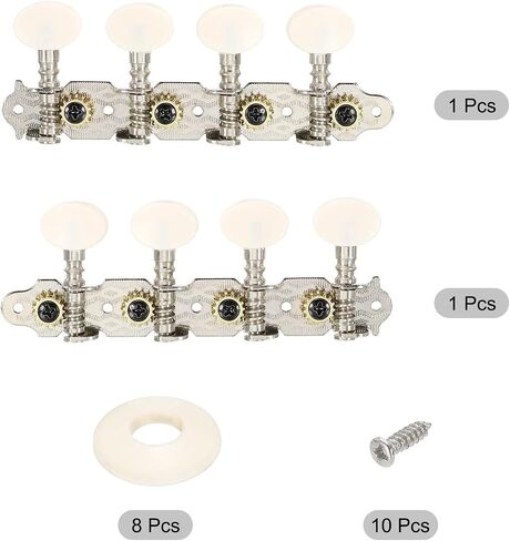 PATIKIL Classical Guitar String Tuning Pegs Locking Tuner Machine Heads Keys Peg for Folk Guitar Replacement Parts Accessories in Saudi Arabia