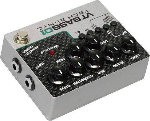 Tech 21 SansAmp Character Series VT Bass DI Bundle with 3 MXR Patch Cables and Dunlop Pick Pack in Saudi Arabia