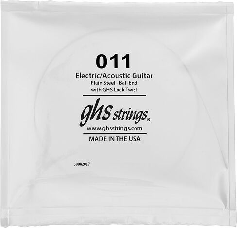 GHS Strings R+RM Nickel Rockers, Rollerwound Pure Nickel Electric Guitar Strings, Medium (.011-.050) in Saudi Arabia