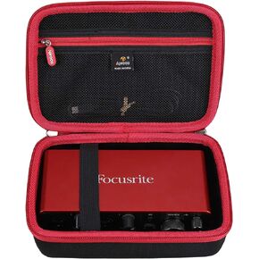Aproca Hard Travel Storage Protective Case, for Focusrite Scarlett 2i2 (3rd Gen) USB Audio Interface