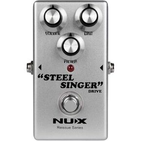 NUX Steel Singer Drive pedal overdrive effect pedal with the tonal character of the boutique amp from California in Kuwait