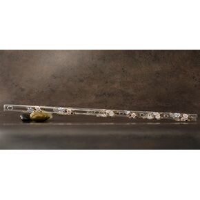 Hall Crystal Flute 12291 - Inline Glass Flute in D - Bristol Celtic