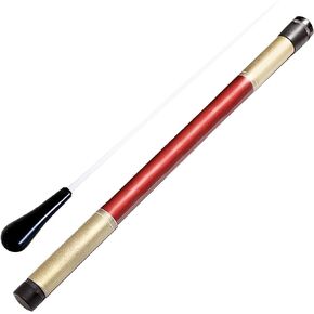 Music Conductor Batons,Imitation Agate Handle Orchestra Conducting Baton Music Batons (Black)