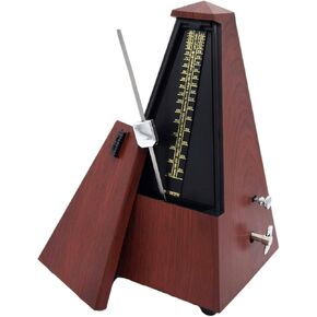 متزامن ميكانيكي، ناكاو ميترونوم للبيانو، ميترونوم لخشب البيانو، أجزاء مترونية ميكانيكية، لموسيقي جيتار بيانو طبل كمان تراك بات وتيمبو بلاستيك خشبي in Kuwait