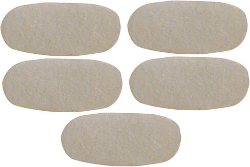 Mxfans Violin/Viola/Cello Code E String Violin Bridge Parchment Pads 10mm Long Pack of 5 in Saudi Arabia