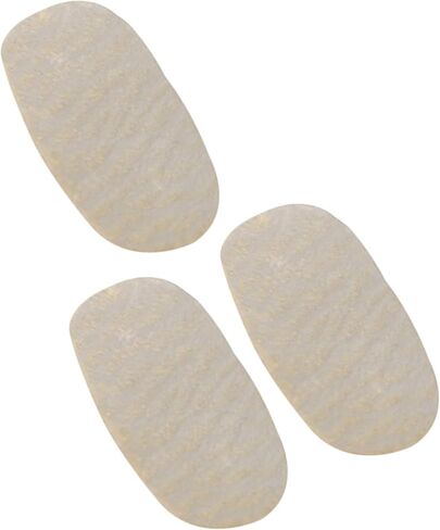 Mxfans Violin/Viola/Cello Code E String Violin Bridge Parchment Pads 10mm Long Pack of 5 in Saudi Arabia