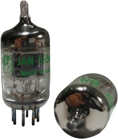 زوج 7-Pin GE JAN 5654W تم اختباره/مطابقته (أنبوبين) ترقية أنابيب التفريغ لـ 6J1 / 6J1P / 6J1P-EB / 6Zh1P-EV / 6AK5 / 6AK5W / EF95-5654W أنابيب الاقتران المثالية المتطابقة أنبوب الصمام الإلكتروني AMP in Kuwait