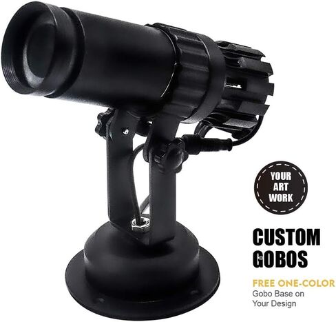 INSTAGOBO 20W LED صورة مخصصة شعار GOBO ضوء العارض مع وظيفة ثابتة التكبير يدوي & التركيز مخصص Gobos للاستخدام الداخلي شركة فندق مطعم علامات إعلان in Kuwait