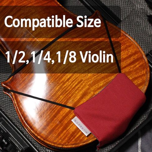 Premium Chinrest Cover for Violin Lesson Child Guarneri Model Chin Rest Pad Pure Cotton Perfect for Beginners Accessories in Saudi Arabia