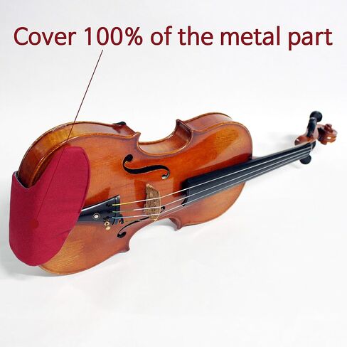Premium Chinrest Cover for Violin Lesson Child Guarneri Model Chin Rest Pad Pure Cotton Perfect for Beginners Accessories in Saudi Arabia