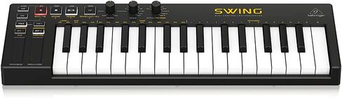 Behringer SWING 32-Key USB MIDI Controller Keyboard with 64-Step Polyphonic Sequencing, Chord and Arpeggiator Modes in Kuwait