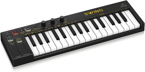 Behringer SWING 32-Key USB MIDI Controller Keyboard with 64-Step Polyphonic Sequencing, Chord and Arpeggiator Modes in Kuwait