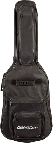 Sawtooth 6 String Electric Guitar Pack, Black with Chrome Pickguard, Right Handed (ST-ES-BKC-TRAVEL) in Saudi Arabia
