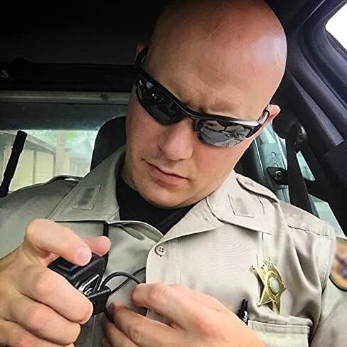 Keeps Portable Radio Mic in Place for Police/Law Enforcement Black in Saudi Arabia