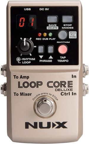 NUX Loop Core Deluxe 24-Bit Looper Pedal in Saudi Arabia