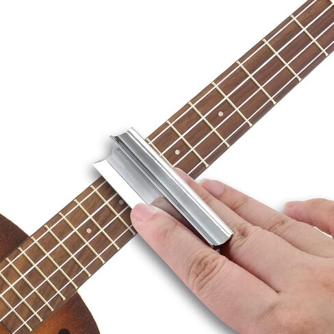 Electric Lap Steel Guitar Slide Bar,Stainless Steel Tone Bar Slide for Electric Guitar Dobro Hawaiian Guitar(Black) in Kuwait