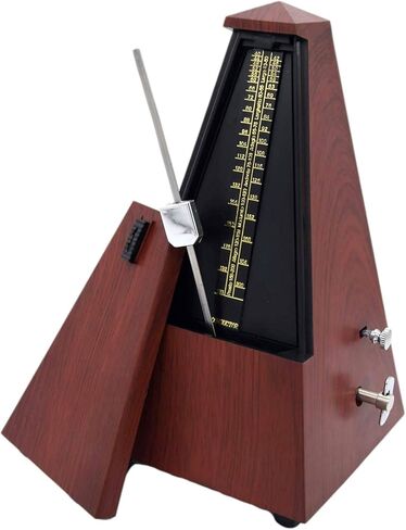 متزامن ميكانيكي، ناكاو ميترونوم للبيانو، ميترونوم لخشب البيانو، أجزاء مترونية ميكانيكية، لموسيقي جيتار بيانو طبل كمان تراك بات وتيمبو بلاستيك خشبي in Kuwait