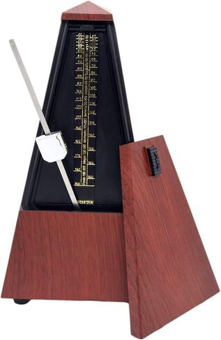 متزامن ميكانيكي، ناكاو ميترونوم للبيانو، ميترونوم لخشب البيانو، أجزاء مترونية ميكانيكية، لموسيقي جيتار بيانو طبل كمان تراك بات وتيمبو بلاستيك خشبي in Kuwait