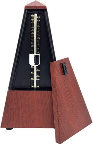 متزامن ميكانيكي، ناكاو ميترونوم للبيانو، ميترونوم لخشب البيانو، أجزاء مترونية ميكانيكية، لموسيقي جيتار بيانو طبل كمان تراك بات وتيمبو بلاستيك خشبي in Kuwait