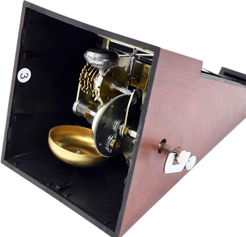 متزامن ميكانيكي، ناكاو ميترونوم للبيانو، ميترونوم لخشب البيانو، أجزاء مترونية ميكانيكية، لموسيقي جيتار بيانو طبل كمان تراك بات وتيمبو بلاستيك خشبي in Kuwait