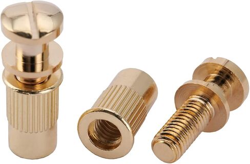 Musiclily Pro M8 متري ملفوف على الجسر ترصيع وإدراج البطانات للجيتار الكهربائي Epiphone Les Paul Style، النيكل (مجموعة من 2) in Kuwait
