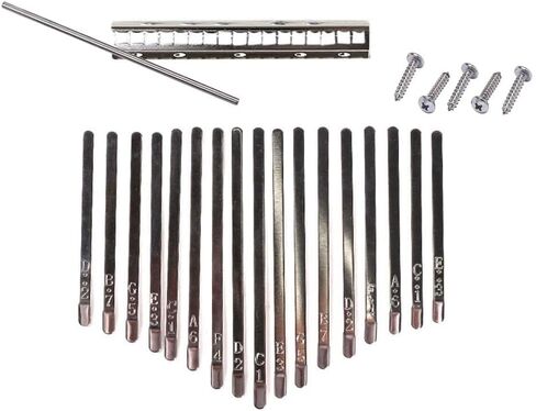 حزمة أدوات بيانو الإبهام 17 مفتاحاً من Liyafy Kalimba Mbira Thumb Piano in Kuwait