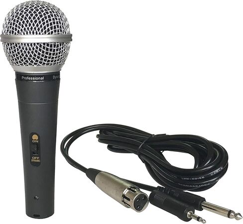 ABO Gear Dynamic Microphone Karaoke Microphone Handheld Microphone Professional Moving Coil Dynamic Handheld Microphone in Kuwait