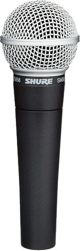 Shure SM58-LC Cardioid Dynamic Vocal Microphone with Pig Hog XLR Mic Cable 10 Ft in Saudi Arabia