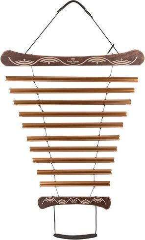 Meinl Sonic Energy Meditation Flow Chimes for Relaxing Sound Healing with Mallet and Bag, 2-Year Warranty (MFC10CMIBK), Black in Saudi Arabia