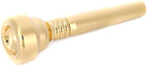 Trumpet Mouthpiece 17C,Gold Mouthpiece Brass Plated Mouthpiece Trumpet Musical Instrument Accessories in Saudi Arabia