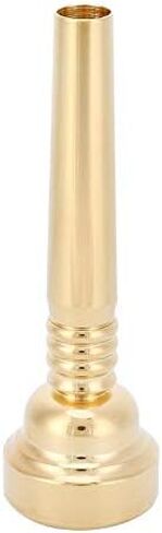 Trumpet Mouthpiece 17C,Gold Mouthpiece Brass Plated Mouthpiece Trumpet Musical Instrument Accessories in Saudi Arabia