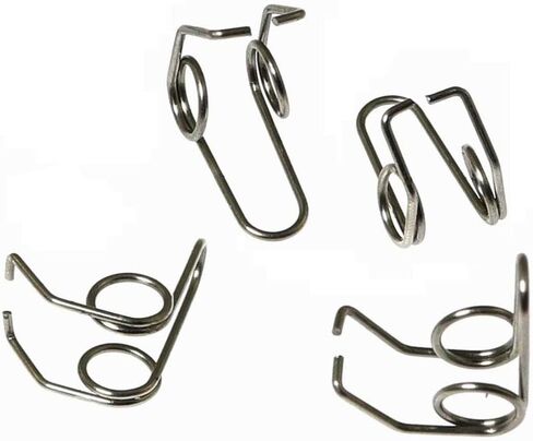 Jiayouy 20pcs Trumpet Water Key Spit Valve Steel Wire Springs Trumpet Accessories Replacement Silver in Saudi Arabia
