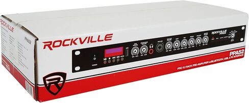 روكفيل مضخم صوت مسبق PPA52 برو 1U مع بلوتوث/USB/واجهة كمبيوتر in Kuwait