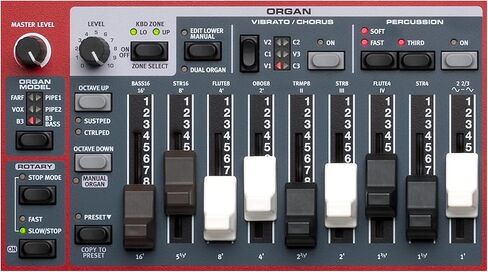 حزمة لوحة مفاتيح Nord Electro 6D 73 Key شبه مرجحة مع حافظة ناعمة وكابلات TRS مقاس 1/4 بوصة (عبوتان) (4 عناصر) in Kuwait