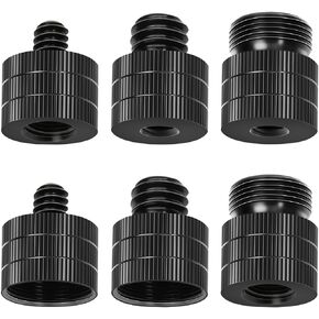 محول حامل ميكروفون بـ6 موديلات من دي ان اس بابي، 5/8 انثى الى 3/8 ذكر، 3/8 انثى الى 5/8 ذكر، 5/8 انثى الى 1/4 ذكر، 1/4 انثى الى 5/8 ذكر، 3/8 انش انثى الى 1/4 انش ذكر، 1/4 انش انثى الى 3/20.3 ذكر in Kuwait