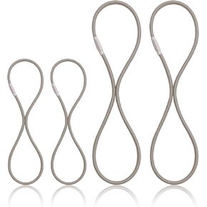 Universal Elastic Bands Replacement, Anti-aging Rubber Ring for Microphone Shock Mount Holder Clamp Clip, Set of 4 (Black) in Kuwait