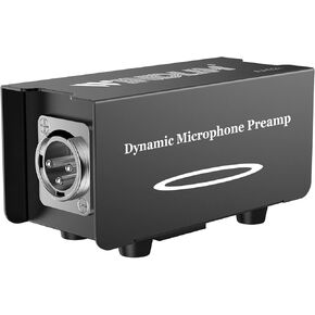 Dynamic Microphones Preamps, Ribbon Mic Activator XLR Preamp Booster for Livestream, Broadcast, Podcast, Vocal Recordings in Saudi Arabia