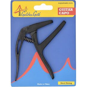 Golden Gate GC-50BK Acoustic Guitar Capo - Black