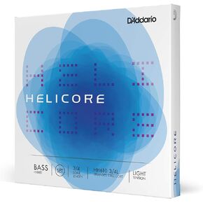 D'Addario Helicore Hybrid Bass Single A String, 3/4 Scale, Medium Tension in Saudi Arabia