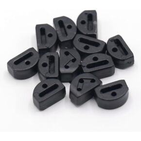 Pack of 12 Plastic Guitar String Ties Bridge Beads, 3 Hole Guitar String BridgeBeads, Guitar String Fasteners for Acoustic Classical Guitar Nylon String Guitar Ukulele(Beige) in Saudi Arabia